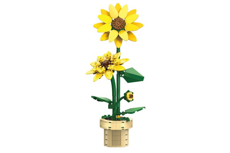 Jamara 402901 - CaDA Bricks Artizan Bloemen - Zonnebloem - 187-delig - Jam402901 1 - JAM402901