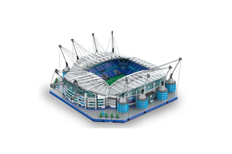 1:400 Jamara 402904 - CaDA Bricks - Manchester City FC - Etihad Stadium met LED - Voetbalstadion - Jam402904 3 - JAM402904