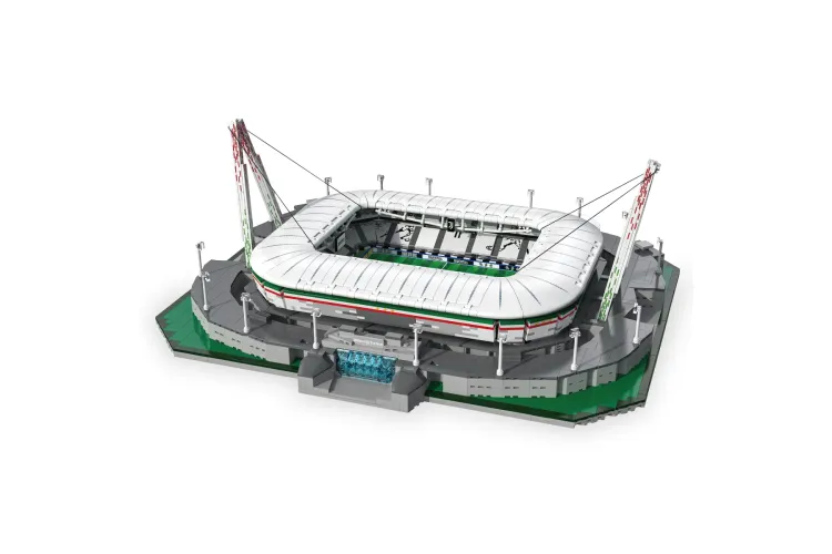 1:410 Jamara 402905 - CaDA Bricks - Juventus - Allianz Stadium met LED - Voetbalstadion - Jam402905 2 - JAM402905