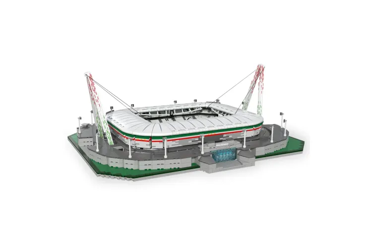 1:410 Jamara 402905 - CaDA Bricks - Juventus - Allianz Stadium met LED - Voetbalstadion - Jam402905 3 - JAM402905