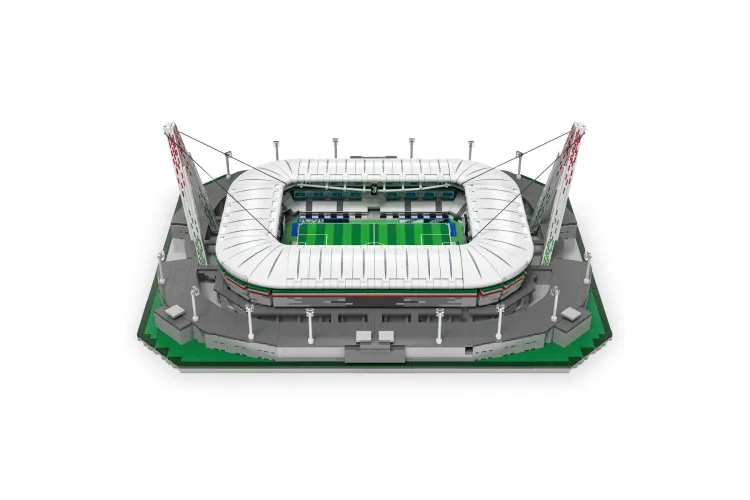 1:410 Jamara 402905 - CaDA Bricks - Juventus - Allianz Stadium met LED - Voetbalstadion - Jam402905 4 - JAM402905