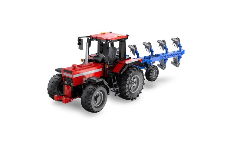 1:17 Jamara 402908 &ndash; RC CaDA Bricks &ndash; Tractor with Plough &ndash; 2.4 GHz &ndash; 1675 Pieces - Jam402908 6 - JAM402908