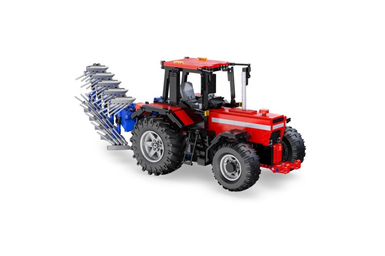 1:17 Jamara 402908 &ndash; RC CaDA Bricks &ndash; Tractor with Plough &ndash; 2.4 GHz &ndash; 1675 Pieces - Jam402908 7 - JAM402908