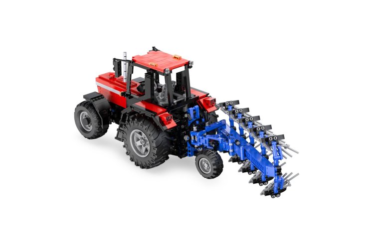1:17 Jamara 402908 &ndash; RC CaDA Bricks &ndash; Tractor with Plough &ndash; 2.4 GHz &ndash; 1675 Pieces - Jam402908 8 - JAM402908