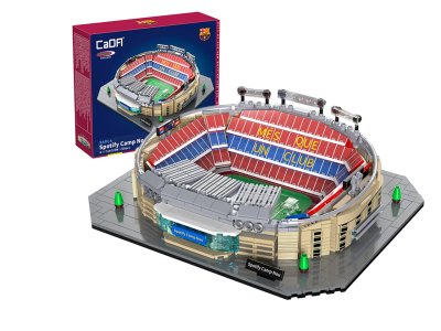 1:888 Jamara 402910 - CaDA Bricks - FC Barcelona - Camp Nou - Voetbalstadion - Jam402910 1x - JAM402910