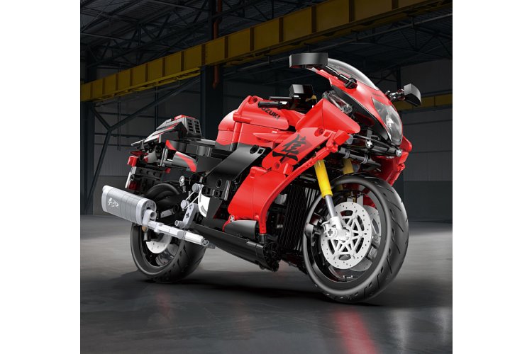 1:6 Jamara 402911 - CaDA Bricks - Suzuki Hayabusa - Rood - Motorfiets - 1043-delig - Jam402911 15 - JAM402911