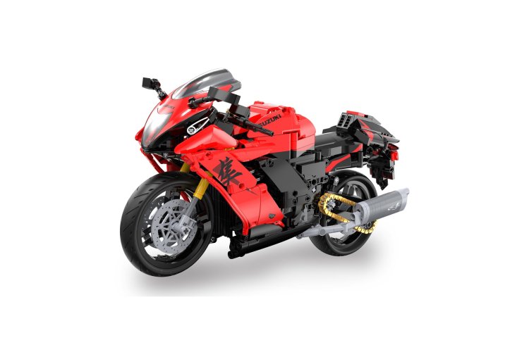 1:6 Jamara 402911 - CaDA Bricks - Suzuki Hayabusa - Rood - Motorfiets - 1043-delig - Jam402911 2 - JAM402911