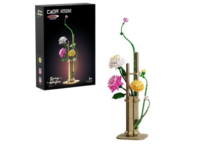 Jamara 402912 - CaDA Bricks Artizan - Bloemenboeket Lente - 613-delig - Jam402912 1x - JAM402912
