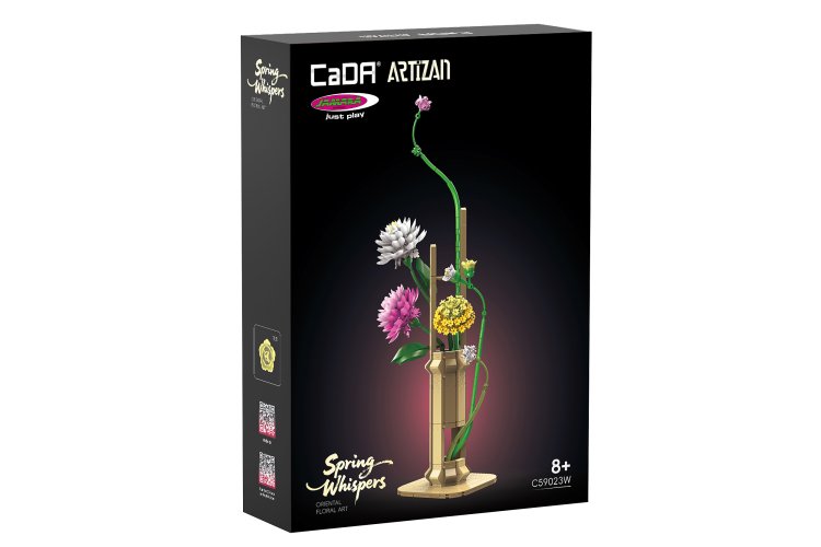 Jamara 402912 - CaDA Bricks Artizan - Bloemenboeket Lente - 613-delig - Jam402912 2 - JAM402912