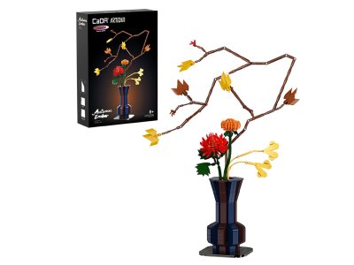 Jamara 402914 - CaDA Bricks Artizan - Bloemenboeket Herfst - 795-delig - Jam402914 1x - JAM402914