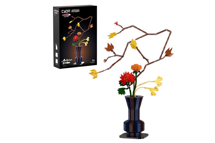 Jamara 402914 - CaDA Bricks Artizan - Bloemenboeket Herfst - 795-delig - Jam402914 1x - JAM402914