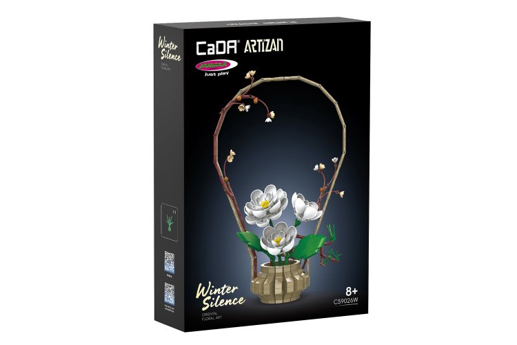 Jamara 402915 - CaDA Bricks Artizan - Bloemenboeket Winter - 990-delig - Jam402915 2 - JAM402915