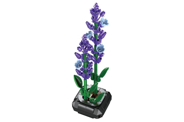 Jamara 402916 - CaDA Bricks Artizan Bloemen - Lavendel - 205-delig - Jam402916 3 - JAM402916