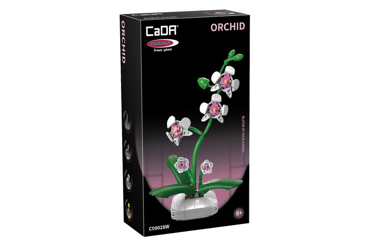 Jamara 402917 - CaDA Bricks Artizan Bloemen - Orchidee - 237-delig - Jam402917 2 - JAM402917
