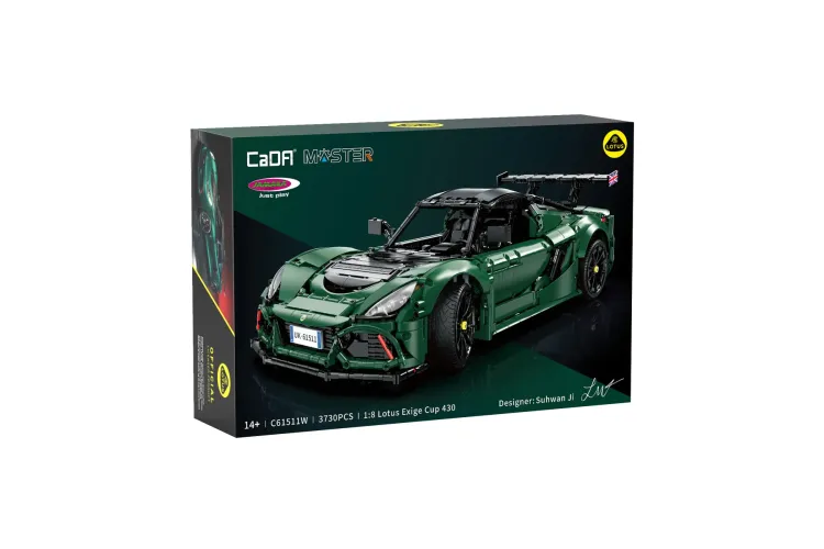 1:8 Jamara 402920 &ndash; CaDA Bricks &ndash; Lotus Exige Cup 430 &ndash; Green &ndash; Race Car - Jam402920 1 - JAM402920