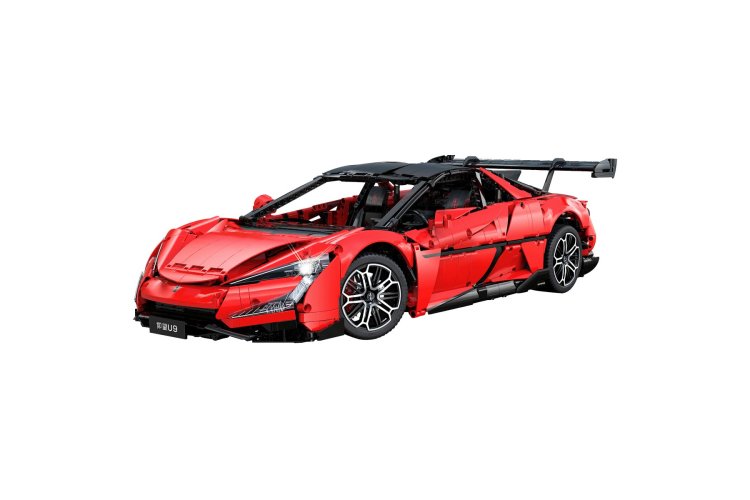 1:8 Jamara 402924 - CaDA Bricks - YangWang U9 - Rood - Hyperauto - 3671-delig - Jam402924 5 - JAM402924