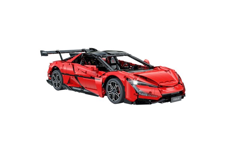 1:8 Jamara 402924 - CaDA Bricks - YangWang U9 - Rood - Hyperauto - 3671-delig - Jam402924 6 - JAM402924
