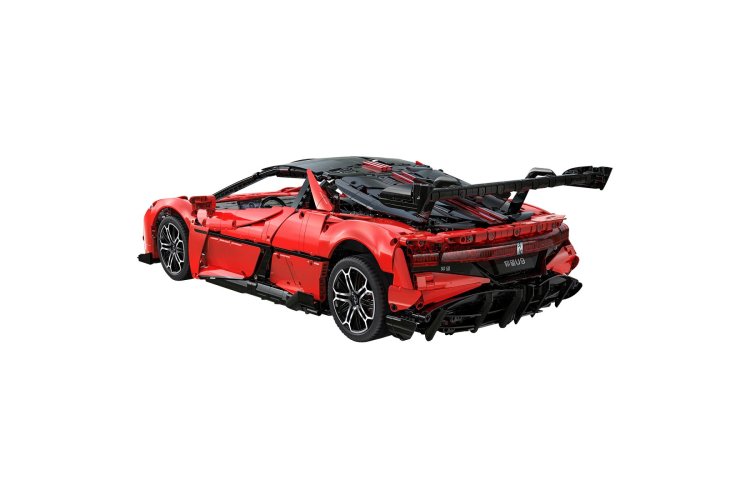 1:8 Jamara 402924 - CaDA Bricks - YangWang U9 - Rood - Hyperauto - 3671-delig - Jam402924 7 - JAM402924