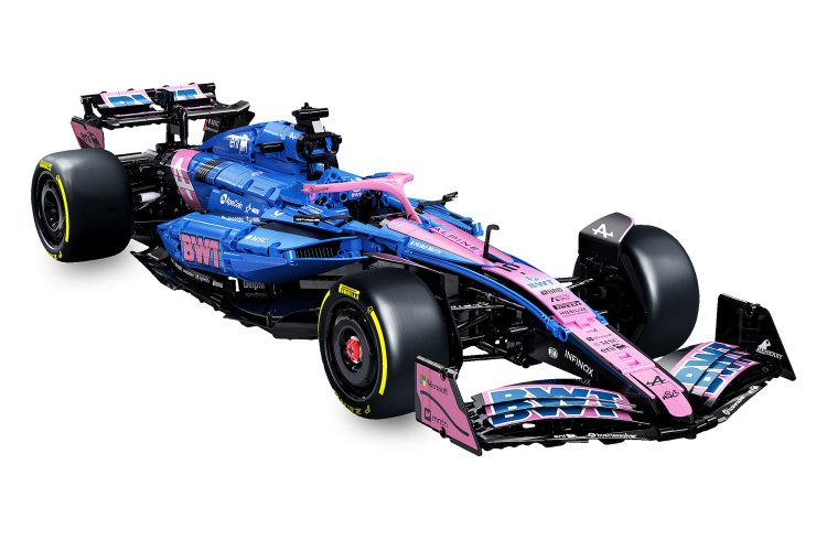 1:8 Jamara 402925 CaDA Bricks - BWT Alpine F1 Team A525 - Blue - 2173 Pieces - Jam402925 4 - JAM402925