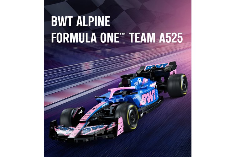1:24 Jamara 402928 CaDA Bricks - BWT Alpine F1 Team A525 - Blue - 300 Pieces - Jam402928 13 - JAM402928