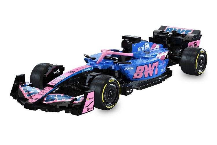 1:24 Jamara 402928 CaDA Bricks - BWT Alpine F1 Team A525 - Blue - 300 Pieces - Jam402928 2 - JAM402928