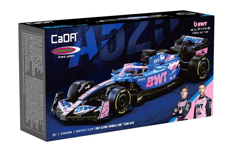 1:24 Jamara 402928 CaDA Bricks - BWT Alpine F1 Team A525 - Blue - 300 Pieces - Jam402928 3 - JAM402928