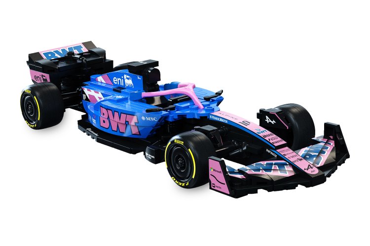 1:24 Jamara 402928 CaDA Bricks - BWT Alpine F1 Team A525 - Blue - 300 Pieces - Jam402928 4 - JAM402928