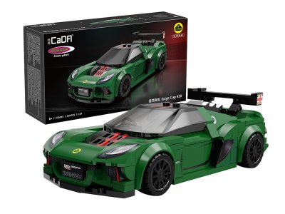 1:24 Jamara 402930 CaDA Bricks - Lotus Exige Cup 430 - Green - 319 Pieces - Jam402930 1 - JAM402930