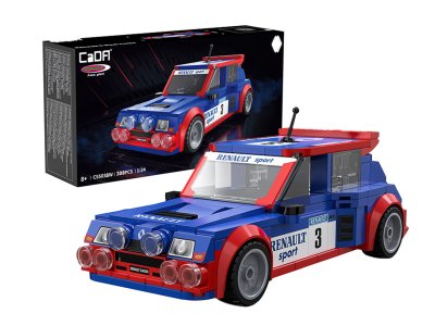 1:24 Jamara 402933 CaDA Bricks - Renault 5 Maxi Turbo - 308 Pieces - Jam402933 1 - JAM402933