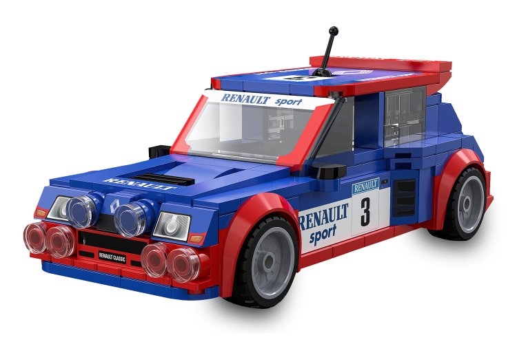 1:24 Jamara 402933 CaDA Bricks - Renault 5 Maxi Turbo - 308 Pieces - Jam402933 2 - JAM402933