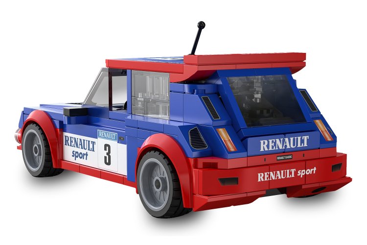 1:24 Jamara 402933 CaDA Bricks - Renault 5 Maxi Turbo - 308 Pieces - Jam402933 4 - JAM402933