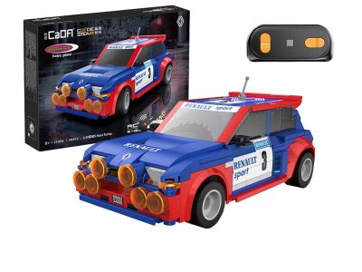 1:20 Jamara 402934 RC CaDA Bricks - Renault 5 Maxi Turbo - 2.4 GHz - 282 Pieces - Jam402934 1 - JAM402934
