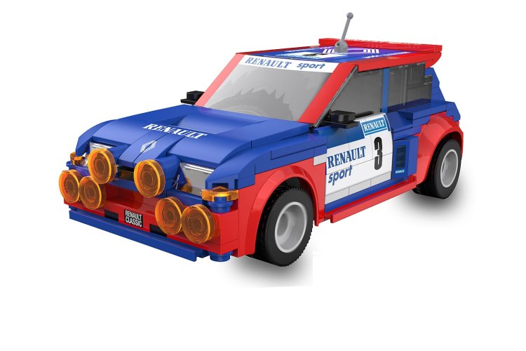 1:20 Jamara 402934 RC CaDA Bricks - Renault 5 Maxi Turbo - 2.4 GHz - 282 Pieces - Jam402934 4 - JAM402934