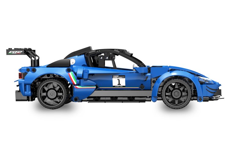 1:14 Jamara 402936 RC CaDA Bricks - Maserati GT2 - Blauw - 2,4 GHz - 549-delig - Jam402936 6 - JAM402936