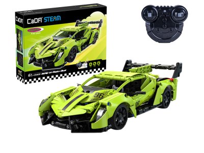 1:14 Jamara 402937 RC CaDA Bricks - Phantom Ghost - Green - 2.4 GHz - 416 Pieces - Jam402937 1 - JAM402937