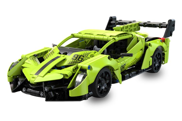1:14 Jamara 402937 RC CaDA Bricks - Phantom Ghost - Green - 2.4 GHz - 416 Pieces - Jam402937 6 - JAM402937