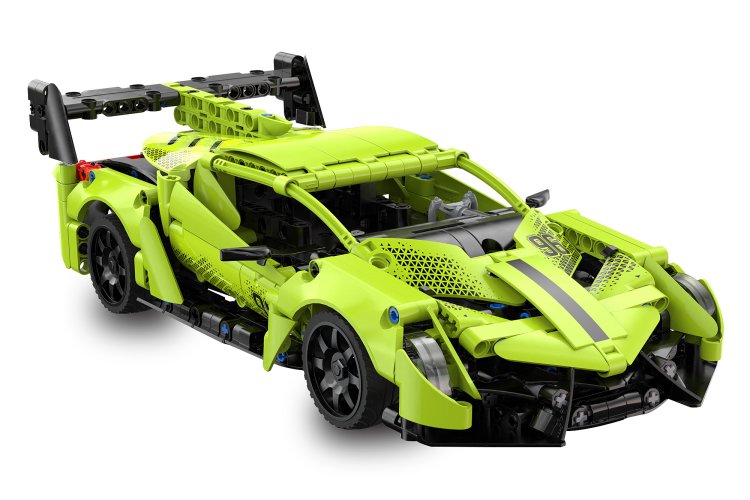 1:14 Jamara 402937 RC CaDA Bricks - Phantom Ghost - Green - 2.4 GHz - 416 Pieces - Jam402937 7 - JAM402937