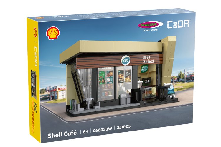 1:30 Jamara 402938 CaDA Bricks - Shell Select Caf&eacute; - 351 Pieces - Jam402938 2 - JAM402938
