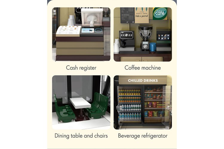 1:30 Jamara 402938 CaDA Bricks - Shell Select Caf&eacute; - 351 Pieces - Jam402938 4 - JAM402938