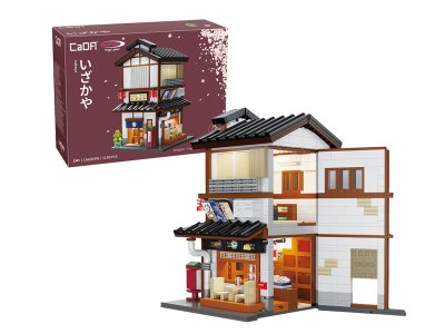 1:30 Jamara 402943 CaDA Bricks - Japanese Tapas Bar with LED - 1195 Pieces - Jam402943 1 - JAM402943