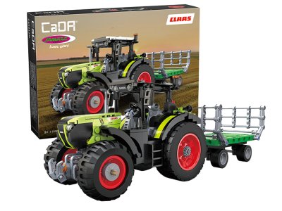 1:24 Jamara 402945 CaDA Bricks - Claas Arion 660 - 448 Pieces - Jam402945 1 - JAM402945