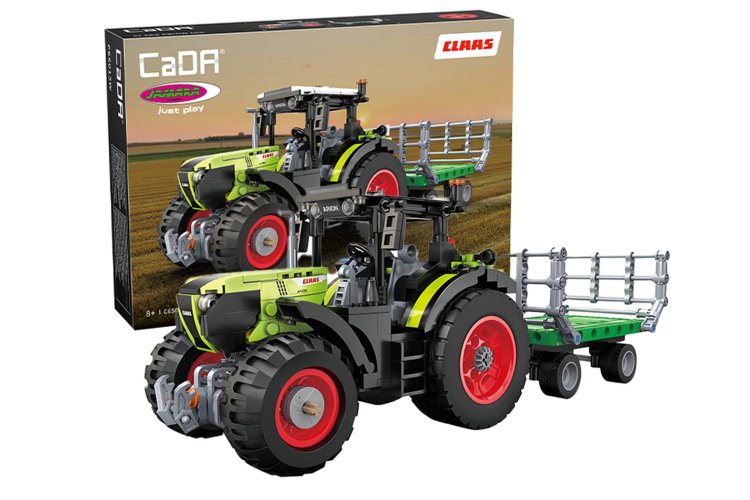 1:24 Jamara 402945 CaDA Bricks - Claas Arion 660 - 448 Pieces - Jam402945 1 - JAM402945