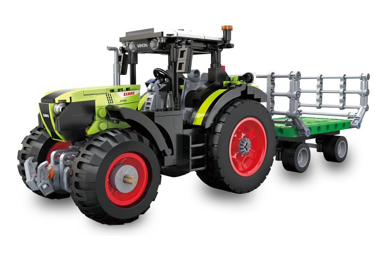 1:24 Jamara 402945 CaDA Bricks - Claas Arion 660 - 448 Pieces - Jam402945 2 - JAM402945