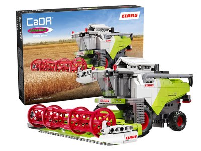 1:24 Jamara 402946 CaDA Bricks - Claas Dominator 370 - 384 Pieces - Jam402946 1 - JAM402946