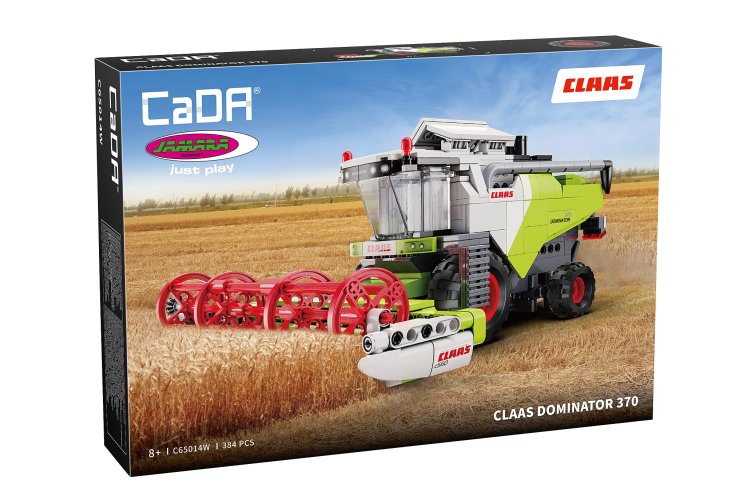1:24 Jamara 402946 CaDA Bricks - Claas Dominator 370 - 384 Pieces - Jam402946 3 - JAM402946