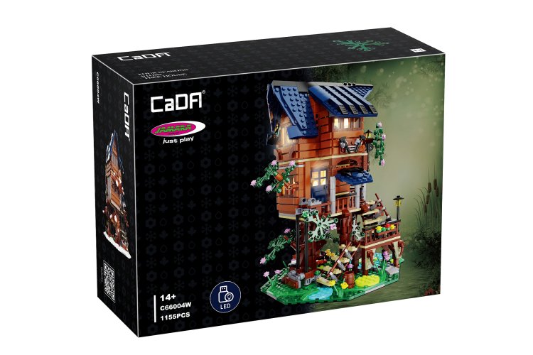 1:46 Jamara 402948 CaDA Bricks - Four Seasons Tree House - 1155 Pieces - Jam402948 10 - JAM402948