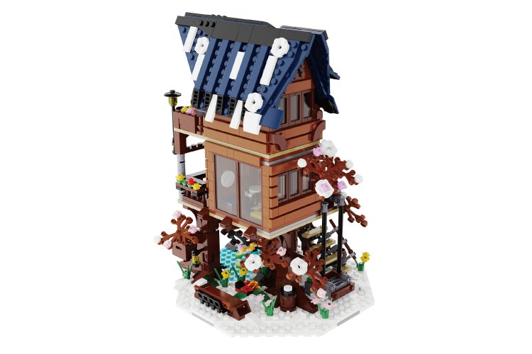 1:46 Jamara 402948 CaDA Bricks - Four Seasons Tree House - 1155 Pieces - Jam402948 3 - JAM402948