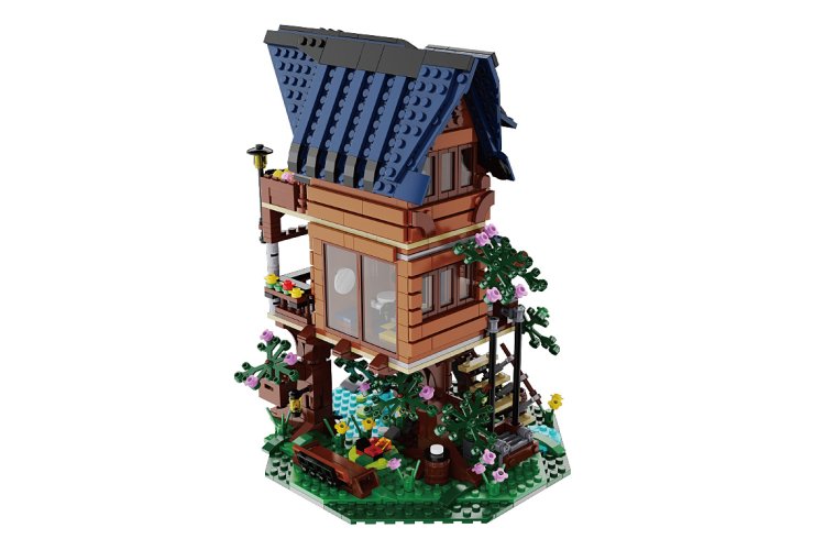 1:46 Jamara 402948 CaDA Bricks - Four Seasons Tree House - 1155 Pieces - Jam402948 4 - JAM402948