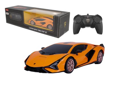 1:24 Jamara 403125 RC Auto - Lamborghini Si&aacute;n FKP 37 - Oranje - 2,4 GHz - Jam403125 1 - JAM403125
