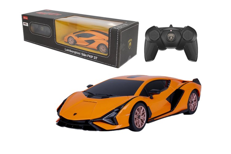 1:24 Jamara 403125 RC Auto - Lamborghini Si&aacute;n FKP 37 - Oranje - 2,4 GHz - Jam403125 1 - JAM403125